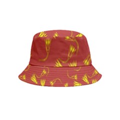 Background Pattern Texture Design Inside Out Bucket Hat (kids) by Ravend