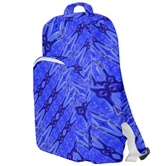 Abstract Tech Modern Pattern Double Compartment Backpack by dflcprintsclothing