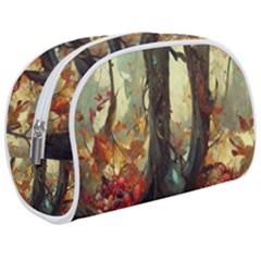 Abstract Texture Forest Trees Fruits Nature Leaves Make Up Case (medium) by Pakemis