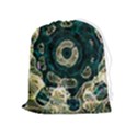 Fractal Glowing Kaleidoscope Wallpaper Art Design Drawstring Pouch (XL) View1