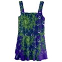 Fractal Spiral Abstract Background Kids  Layered Skirt Swimsuit View1