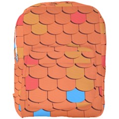 Roof Roofing Tiles  Full Print Backpack by artworkshop