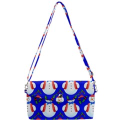 Seamless Repeat Repeating Pattern Removable Strap Clutch Bag by artworkshop