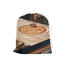 Let`s Make Pizza Drawstring Pouch (large) by ConteMonfrey