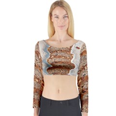 Bread Is Life - Italian Food Long Sleeve Crop Top by ConteMonfrey