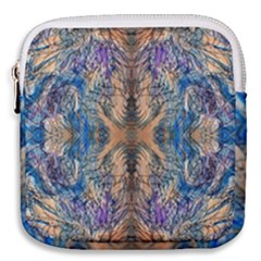 Blend Friday  Mini Square Pouch by kaleidomarblingart