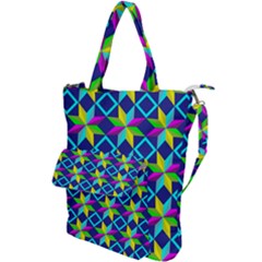 Colorful Stars Pattern                                                                     Shoulder Tote Bag by LalyLauraFLM