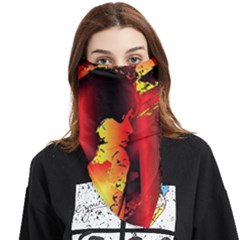 Red Light Ii Face Covering Bandana (triangle) by MRNStudios