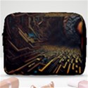 Data Technology Coding Pattern Make Up Pouch (Large) View1