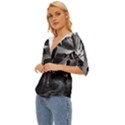 Smokey pier Lightweight Drawstring Hooded Top View2