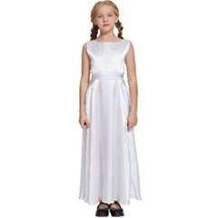 Akershus Flag Kids  Satin Sleeveless Maxi Dress by tony4urban