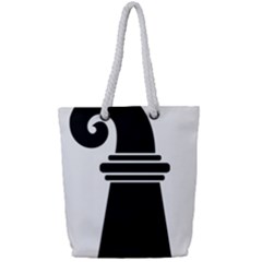 Basel Stadt Full Print Rope Handle Tote (small) by tony4urban
