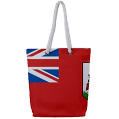 Bermuda Full Print Rope Handle Tote (small) by tony4urban