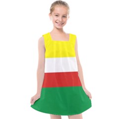 Lubuskie Flag Kids  Cross Back Dress by tony4urban