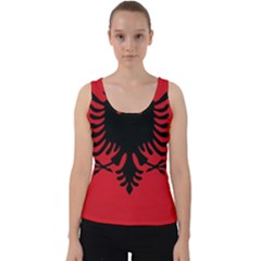 Albania Velvet Tank Top by tony4urban