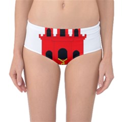 Gibraltar Mid-waist Bikini Bottoms by tony4urban
