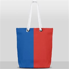 Paris Full Print Rope Handle Tote (small) by tony4urban