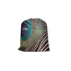 Peacock Drawstring Pouch (small) by StarvingArtisan
