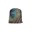 Peacock Drawstring Pouch (Small) View2