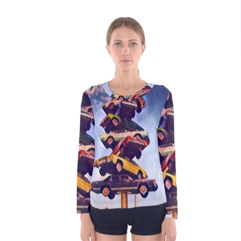 Berwyn Car Kebob Women s Long Sleeve Tee by StarvingArtisan