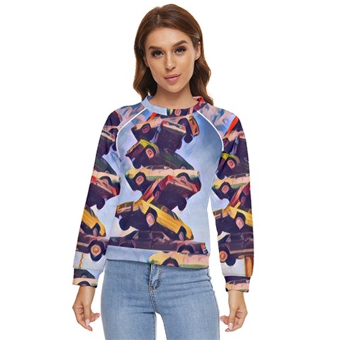 Berwyn Car Kebob Women s Long Sleeve Raglan Tee by StarvingArtisan