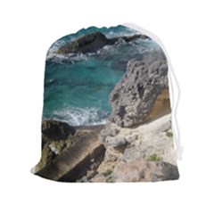 Isla Mujeres Mexico Drawstring Pouch (2xl) by StarvingArtisan