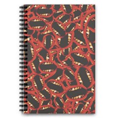 Ugly Open Mouth Graphic Motif Print Pattern 5 5  X 8 5  Notebook by dflcprintsclothing