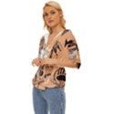 Indian2 Lightweight Drawstring Hooded Top View2