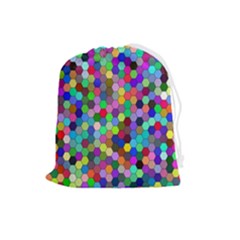 Background Color Drawstring Pouch (large) by artworkshop