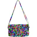 Background Color Removable Strap Clutch Bag View2