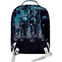 Falling Down Pattern Double Compartment Backpack View3