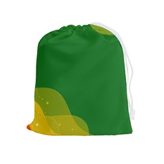 Background Pattern Texture Design Drawstring Pouch (xl) by danenraven