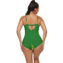 Background Pattern Texture Design Retro Full Coverage Swimsuit View4