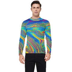 My Bubble Project Fit To Screen Men s Long Sleeve Rash Guard by artworkshop