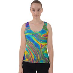 My Bubble Project Fit To Screen Velvet Tank Top by artworkshop