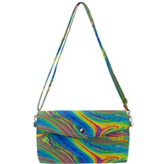 My Bubble Project Fit To Screen Removable Strap Clutch Bag by artworkshop