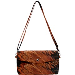 Painting Wallpaper Removable Strap Clutch Bag by artworkshop