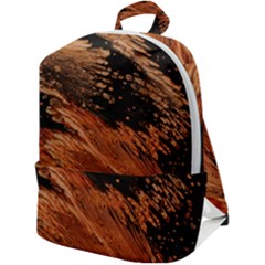 Painting Wallpaper Zip Up Backpack by artworkshop