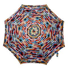 Pattern Wallpaper Hook Handle Umbrellas (small) by artworkshop