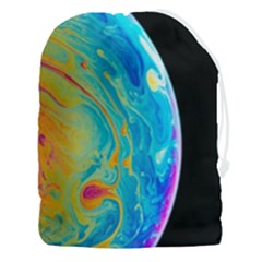 Soap Bubble Project Drawstring Pouch (3xl) by artworkshop