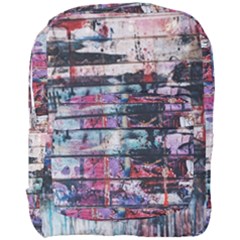 Splattered Paint On Wall Full Print Backpack by artworkshop