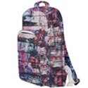 Splattered Paint On Wall Double Compartment Backpack View1