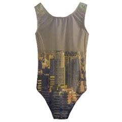 Buenos Aires City Aerial View002 Kids  Cut-out Back One Piece Swimsuit by dflcprintsclothing