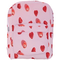 Valentine Day Heart Pattern Full Print Backpack by artworkshop