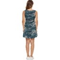 Water Sea Tiered Sleeveless Mini Dress View4