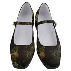 Botanical Motif Trees Detail Photography Women s Mary Jane Shoes by dflcprintsclothing