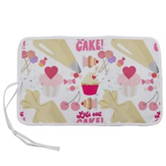 Desserts Pastries Baking Wallpaper Pen Storage Case (s) by Ravend