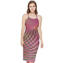 Illustration Pattern Abstract Colorful Shapes Bodycon Cross Back Summer Dress by Ravend
