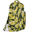 Autumn Background Closeup Flowers Double Compartment Backpack View2