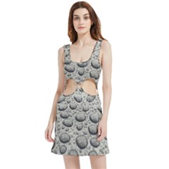Bacteria Velour Cutout Dress by artworkshop